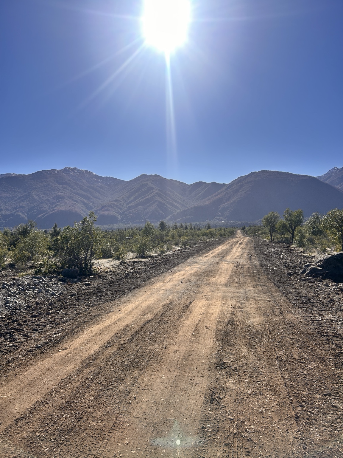 Camino cordillerano del entorno de Riberas de Antuco