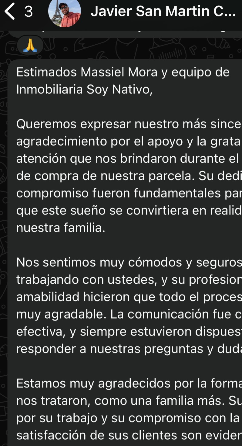 Testimonio de Javier San Martin y su familia