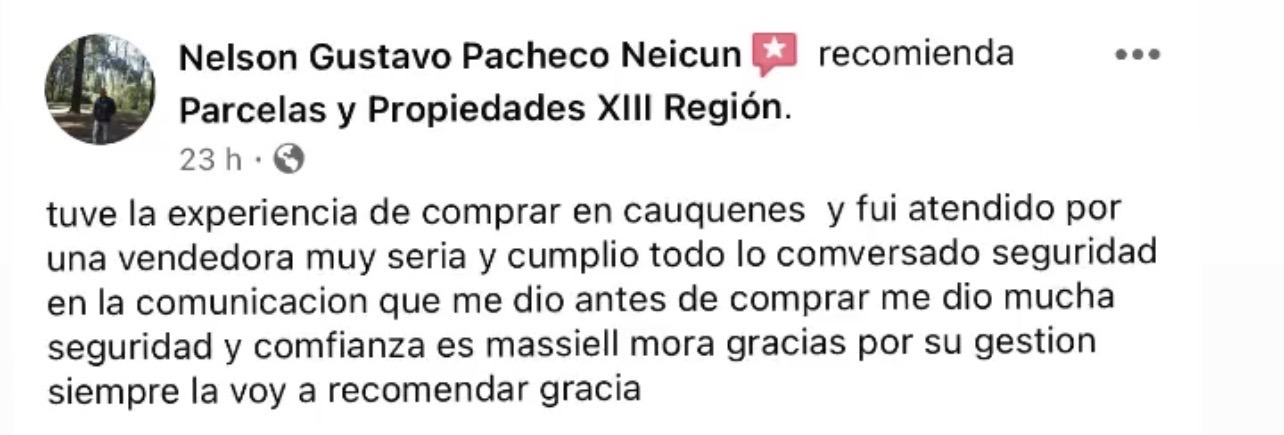 Recomendación pública de Nelson
